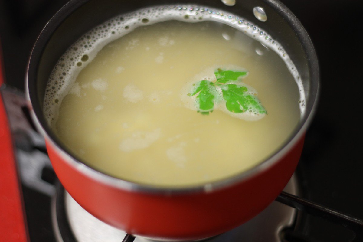 Bouillon de poireaux